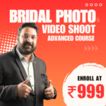 Bridal photo and video shoot advanced course