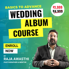 Basic to advanced wedding album designing course